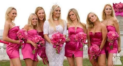 Any photo from such a wedding is bound to end up in a dirty wedding photography compilation. . Porn bridesmaid